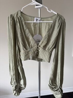 Princess Polly Cropped Blouse